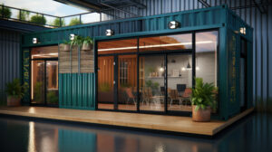 Extension modulaire en container