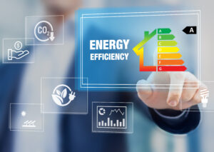 Economie d'energie maison dans une maison écologique