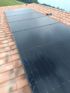 Installation photovoltaïque à Plassac, en Charente-Maritime