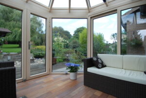 Extension de maison avec une veranda