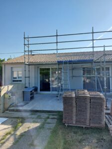 Réparation de toiture suite à un sinistre