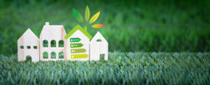 Concept ville verte transition écologique et rénovation énerg