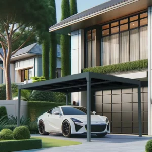 Carport solaire autoporte