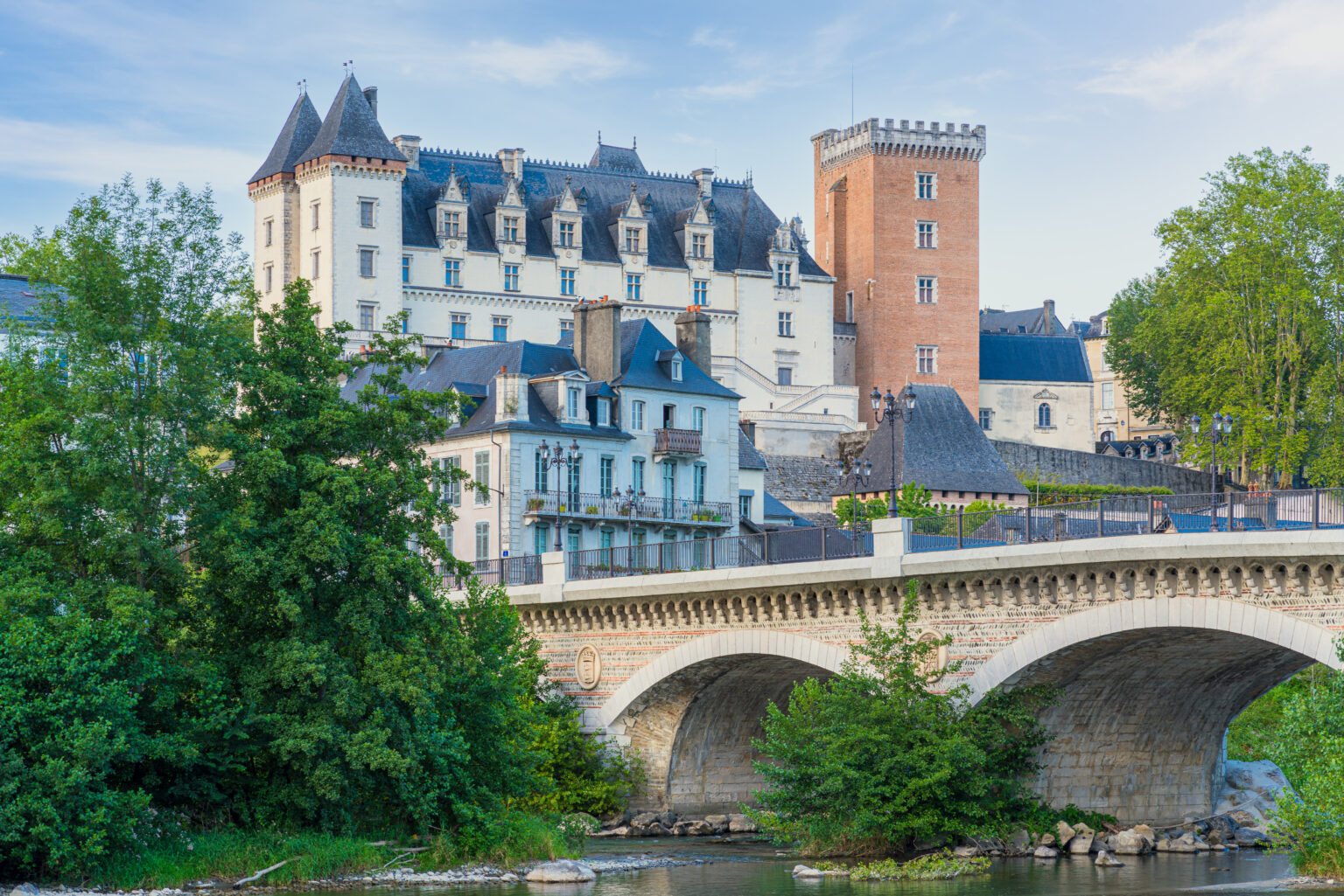 Photo de la ville de Pau dans les Pyrénées-Atlantiques