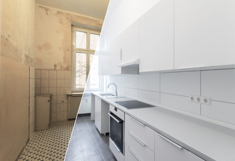 rénovation complète d'unecuisine