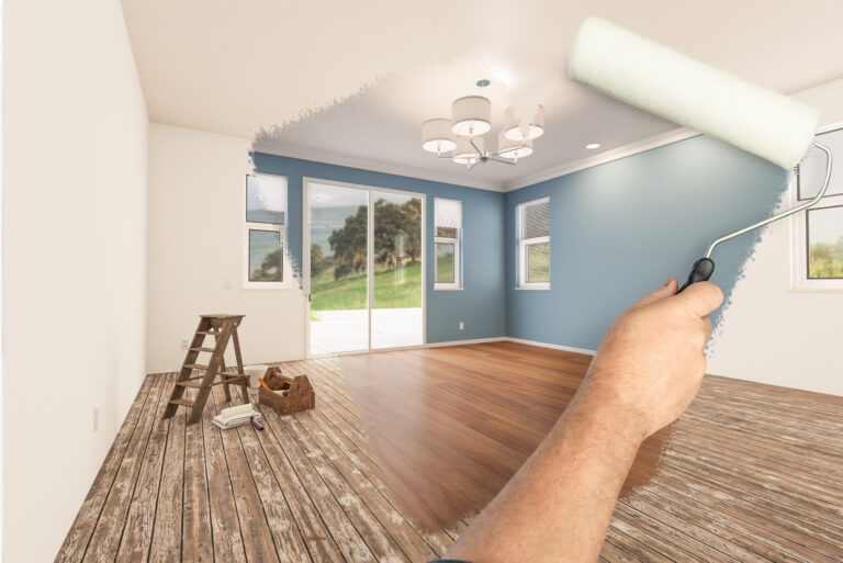 rénovation peinture intérieure maison